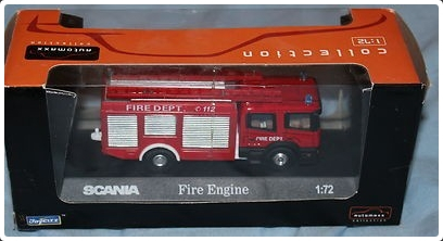 SCANIA Fire Engine, red