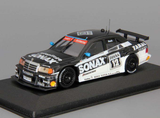 MERCEDES-BENZ 190E Kl. 1 DTM AMG Tabac / Sonax R. Asch (1993), black / white