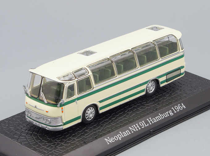 NEOPLAN NH 9L Hamburg 1964, beige / green