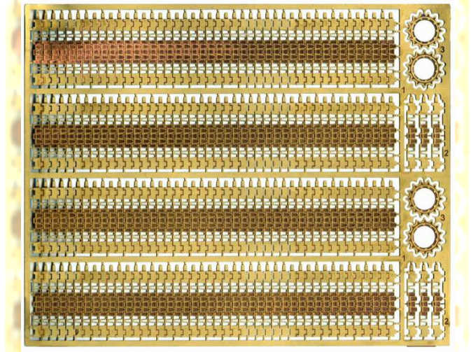 Набор фототравления Ace Фототравление траки для Т-54/55, T-59, Tiran 4/5