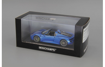 PORSCHE 918 Spyder Final (2013), blue metallic