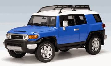 TOYOTA FJ Cruiser 2007, blue