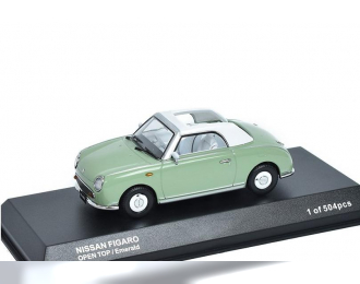 NISSAN Figaro Open Top (1991), green