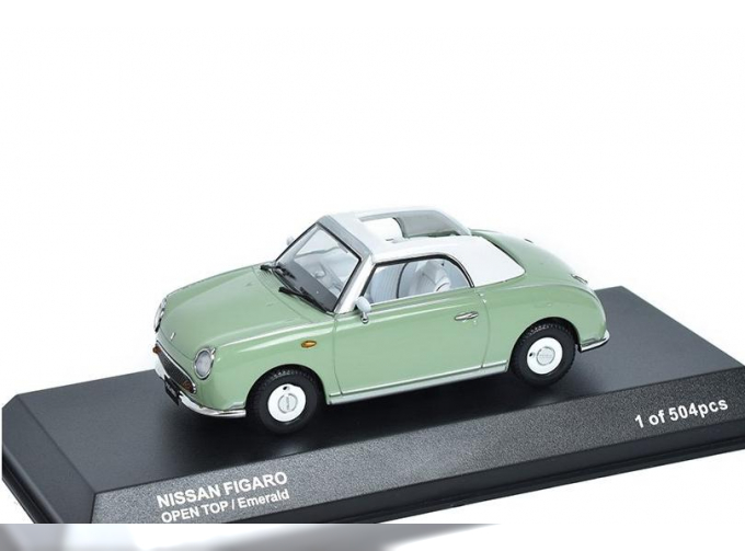 NISSAN Figaro Open Top (1991), green