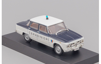 ALFA ROMEO Giulia Super 1.6 Carabinieri (1969), white / dark blue