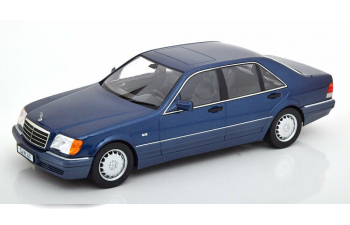 Mercedes-Benz S500 1994 W140 синий металлик