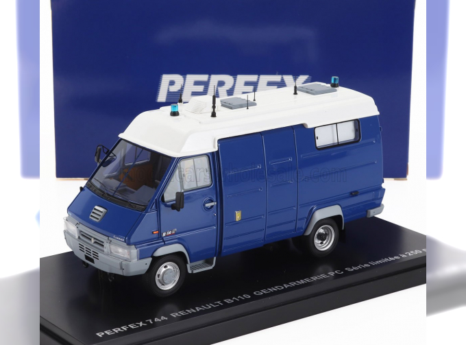 RENAULT B110 4x4 Van Gendarmerie Pc Police (1985), Blue White