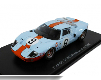 Ford GT40 Gulf P.Rodrigues-L.Bianchi #9 победитель Le Mans 1968