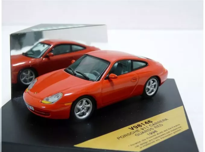 PORSCHE 911 Carrera (1998), красный