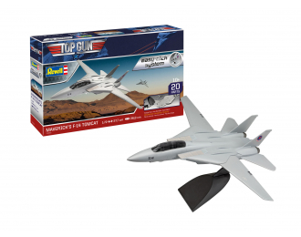 Сборная модель Американский  многоцелевой истребитель «Томкэт» Ф-14 "Toп Ган" (easyclick) (подарочный набор)