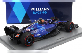 WILLIAMS F1 Fw45 Team Williams Racing №23 Bahrain Gp (2023) Alexander Albon, Blue