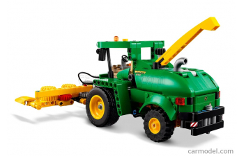 JOHN DEERE Lego Technic - Mietitrebbia 9700 Forage Harvester 2018 - 559 Pezzi - 559 Pieces, Green Yellow