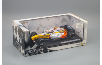 RENAULT F1 Team R27 Heikki Kovalainen, white / yellow / orange / dark blue