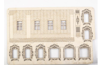 Сборная модель Сельский дом (клей в комплекте)