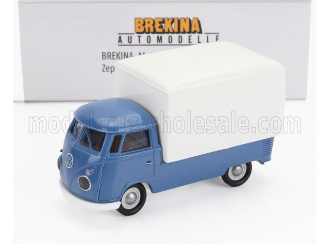 VOLKSWAGEN T1b Pick-up Telonato (1960), Blue White