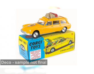 CITROEN ID 19 Safari (1963), yellow