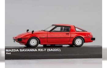 MAZDA Savanna RX-7 (SA22C), red