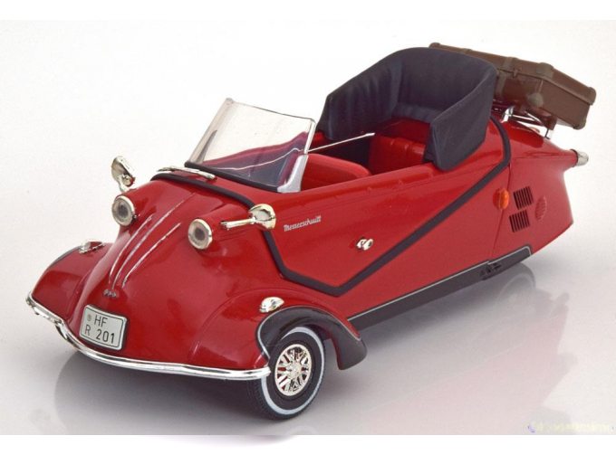 MESSERSCHMITT KR 201 Kabinenroller Roadster, red