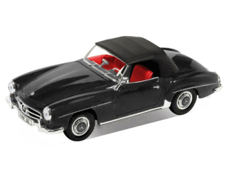MERCEDES-BENZ SL-CLASS 190SL Spider Cabriolet Soft-Top Closed (1957), black