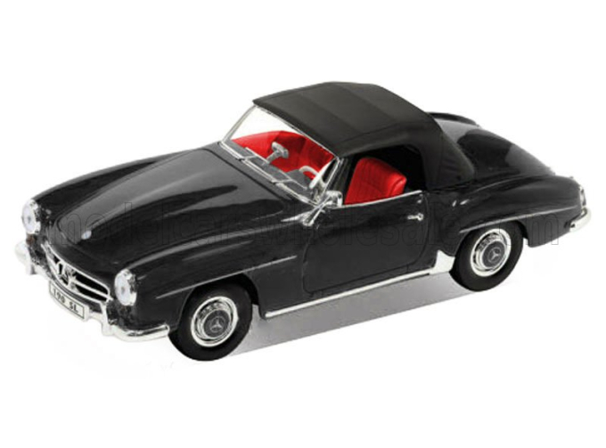 MERCEDES-BENZ SL-CLASS 190SL Spider Cabriolet Soft-Top Closed (1957), black