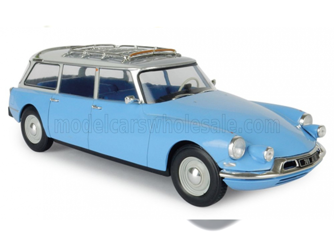 CITROEN Id19 Sw Station Wagon (1959), light blue / grey