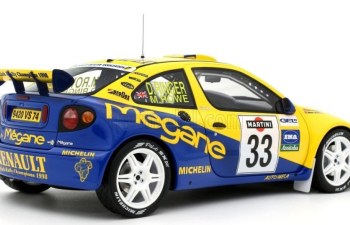 RENAULT MEGANE MAXI №33 Rally Sanremo (1998) Martin Rowe - Drek Ringer 