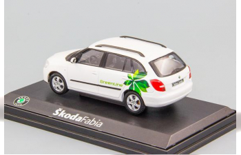 Skoda Fabia II Combi (2007) White "Green Line"