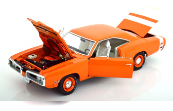 DODGE Coronet Super Bee Go Mango (1970), orange white