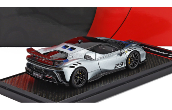 FERRARI Sf90 Xx Stradale №23 (2024), Grigio Titanio - Grey Met Black Blue