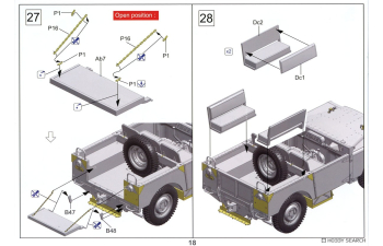 Сборная модель British FV18001 Mk. 1 80in 4x4 Utility Vehicle (late Production)