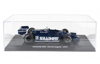 SHADOW F1 Dn9 №18 Season (1979) Elio De Angelis - Con Vetrina - With Showcase, Blue