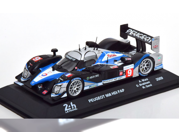 PEUGEOT 908 HDI FAP Winner 24h Le Mans, Wurz/Brabham/Gene (2009)