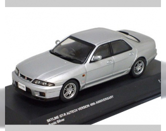 NISSAN Skyline GT-R (BCNR33) Autech Ver. 40th Anniversary, 1200 psc., silver