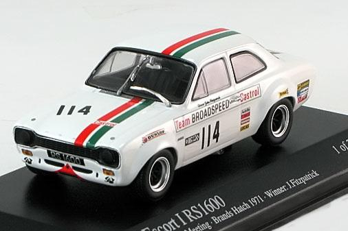 FORD Escort 1 RS1600 Sieger Brands Hatch, Fitzpatrick (1971)