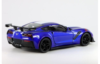 CHEVROLET Corvette ZR1 *Grand Sport* (2019), blue / white