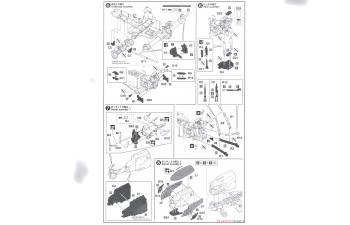 Сборная модель Гусеничный трактор YANMAR YT5113A Delta Crawler/Rotary (Limited Edition)