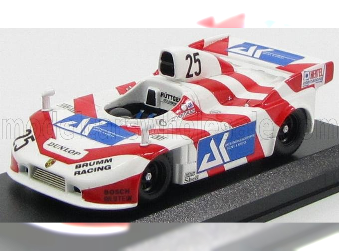 PORSCHE 908/03 Turbo Gr.6 Brunn Racing N 25 Drm Norisring 1983 J.dauer, White Red Blue