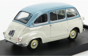 FIAT 600 MULTIPLA STRADALE I SERIES (1956), LIGHT BLUE WHITE