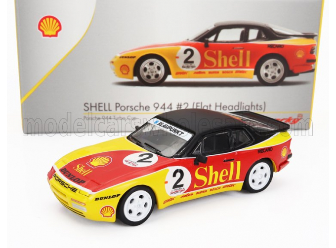 PORSCHE 944 Shell N 2 Racing (1989), Yellow Red Black