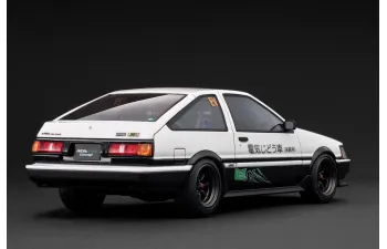 Toyota Corolla Levin 3Dr (AE86) BEV, white / black