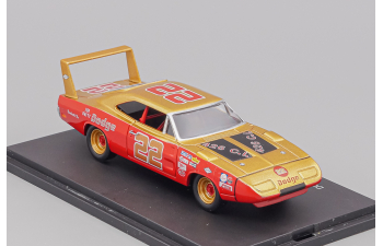 DODGE Charger Daytona (1970) Racing Car, red / gold