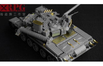 Сборная модель Российский основной боевой танк Т-80У