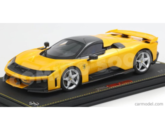 FERRARI F80 2024 - SILVER RIMS - CON VETRINA - WITH SHOWCASE