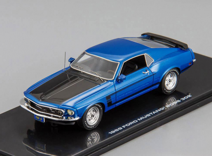 FORD Mustang Boss 302 (1969), acapulco blue metallic