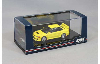MITSUBISHI Lancer Evo V Gsr With Mud Flap (1998), yellow