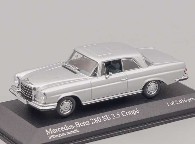 (Б/У) MERCEDES-BENZ 280 SE 3.5 COUPE (W 111) 1970, 400038120, SILVER