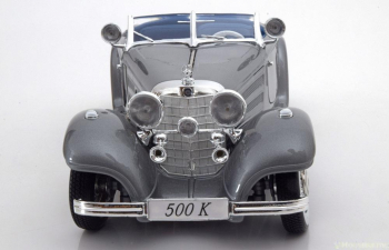 MERCEDES-BENZ 500К MERCEDES-BENZ 500 K W29 Special Roadster (1934), grey metallic