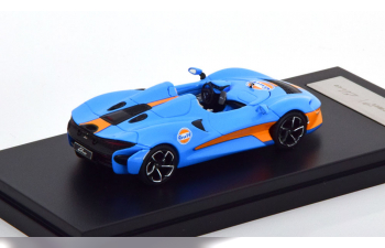 MCLAREN Elva Gulf, light blue/orange