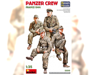 Сборная модель Фигурки немецкий танковый экипаж / Soldier Military Panzer Crew (1944)