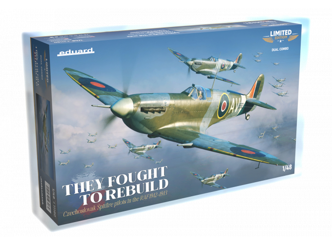 Сборная модельThey Fought To Rebuild- The Limited Edition Czech Spitfire pilots in the RAF 1942-43 (Dual Combo)